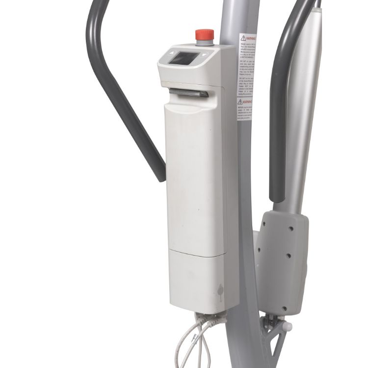 GRAVIS floor lift with manual base and six-point cradle