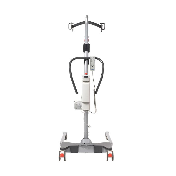 GRAVIS floor lift with power base and six-point cradle