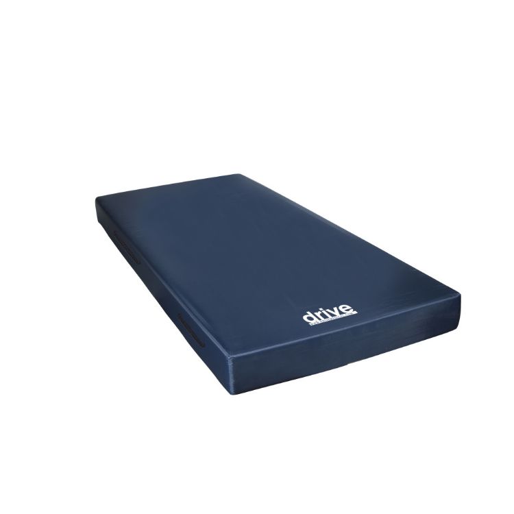 Quick ‘N Easy comfort foam mattress with fluid-resistant cover and carry handles