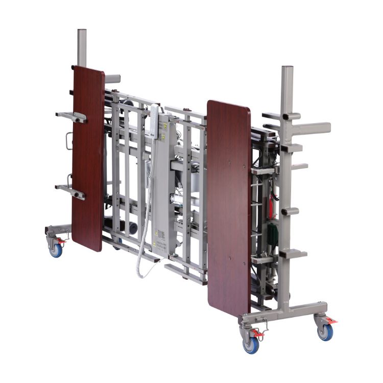 Drive LTC universal bed transporter attached to long-term care hospital bed