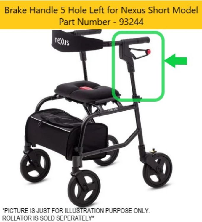 Thick seat pad for Nexus 3 Rollator part 93311