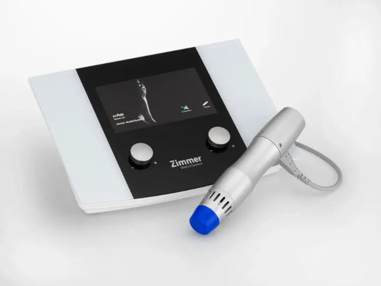 Zimmer enPuls 2.0 shockwave therapy device portable radial system