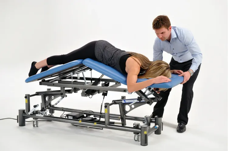 Picture of Manual Physical Therapy Table (MPT) I Blue