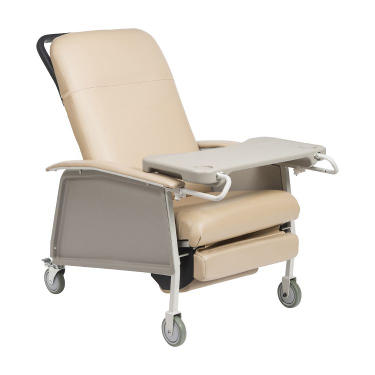 Drive Medical Bariatric 3 Position Recliner in Tan
