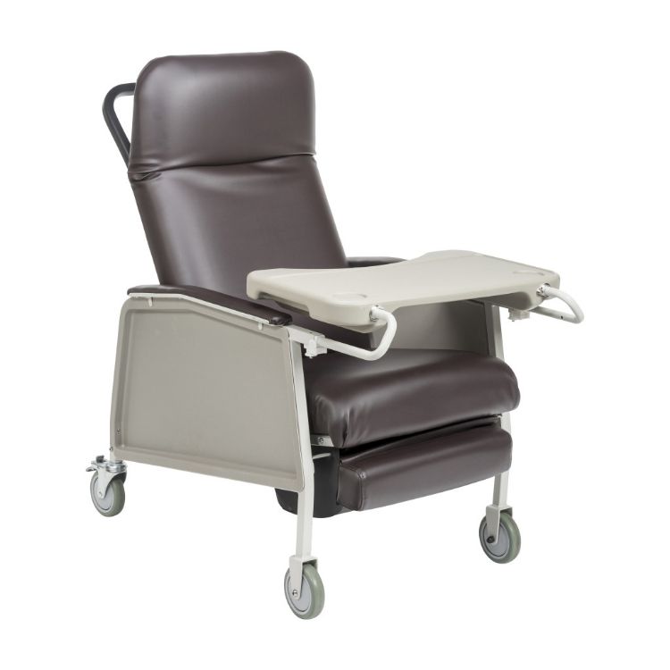 Drive Medical Bariatric 3 Position Recliner in Chocolate